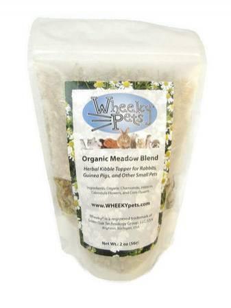 Organic Meadow Blend - Wheeky Pets (for rabbits guinea pigs & others)